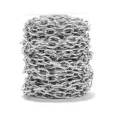 1m Stainless Steel 8mm Chunky Circle Chain Thick O Ring for Jewelry Making