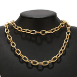 1m Stainless Steel 8mm Chunky Circle Chain Thick O Ring for Jewelry Making