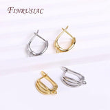 18K Plated Earwire Earring Hooks Clasp DIY Jewelry Supplies