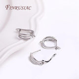 18K Plated Earwire Earring Hooks Clasp DIY Jewelry Supplies
