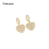14k Plated Heart Moon Stars Charms DIY Bracelets Jewelry Making