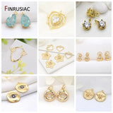 14k Plated Heart Moon Stars Charms DIY Bracelets Jewelry Making