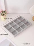 Velvet Jewelry Display Stackable Holder Organizer Box