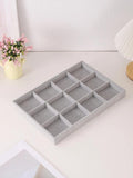 Velvet Jewelry Display Stackable Holder Organizer Box