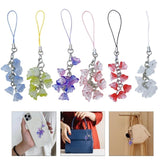 Flower Phone Charm Stylish Accessory Lily of the Valley Phone Chain