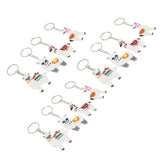 Alpaca Keychain Animal Ring Key Pendant Kids Party Charm Purse Backpack