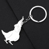 Weveni Cockatiel Parrot Keychains Key Ring Birds Key Chains For Friends