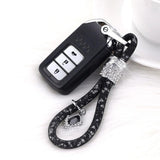 Glitter Rhinestone Key Chain with Charms Car Key Decor