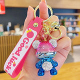 Anime Bear Keychain Pendant Bag Charm Doll Key Chain Couple Pendant
