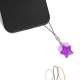5-Pointed Star Lobster Clasp Pendant for DIY Keychain