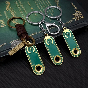Credit Chip Keychain for Men Game Car Key Ring Pendant
