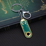 Credit Chip Keychain for Men Game Car Key Ring Pendant