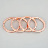 20PCS/Pack Plated Keyring Split Ring for Bag Car Keychain Jewelry Making