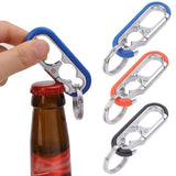 Stainless Steel Key Ring Bottle Opener for Men
