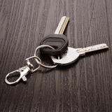 30pcs Metal Swivel Lanyard Snap Hooks and Split Key Rings Chain