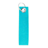 20Pcs Felt Key Rings with Blank Tag Stainless Steel Ring Make Your Own Keychain