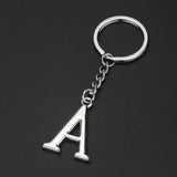 Initials Letter Key Pendant Green Pompom Glitter Resin Alphabet Keychain