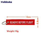 Tactical Chamber Safety Flag Keychain Pendant