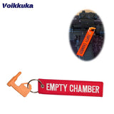 Tactical Chamber Safety Flag Keychain Pendant
