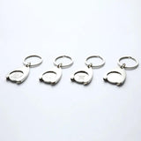 7.5cm Keychain Shopping Cart Pluggable Key Chain For Car Key Ring Holders