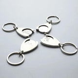 7.5cm Keychain Shopping Cart Pluggable Key Chain For Car Key Ring Holders