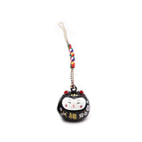 Cartoon Japanese Lucky Cat Keychain Phone Charms Car Keys Pendant Key Chains