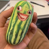 Plush Watermelon Strips Keychain Fruit Doll Keyring Bag Pendant Kids Gift
