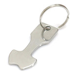 Recycled Stainless Steel Key Chain Shopping Cart Token Key Ring