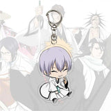 Bleach Acrylic Keychain Kurosaki Ichigo Ishida Uryuu Kuchiki Rukia Bag Charm