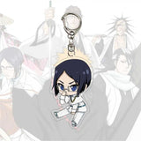 Bleach Acrylic Keychain Kurosaki Ichigo Ishida Uryuu Kuchiki Rukia Bag Charm
