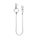 Stainless Steel Wallet Belt Chain Rock Punk Hipster Keychain