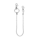 Stainless Steel Wallet Belt Chain Rock Punk Hipster Keychain