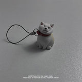 Chai Dog Keychain Pendant Funny Landscape Doll Accessory Gift