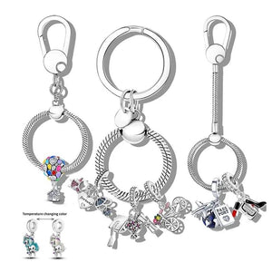 Charm Moment Keyring Small Bag Bracket for Bracelet Making