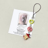 Ocean Style Phone Charm Strap Seashell Jelly Fish Key Strap Lanyard