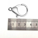 Metal Lobster Trigger Swivel Clasp Hooks Clip Buckle Jewelry Making