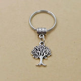 Tree Of Life Keychain Charm for Men Women Car Bag Keyring
