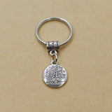 Tree Of Life Keychain Charm for Men Women Car Bag Keyring