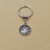 Tree Of Life Keychain Charm for Men Women Car Bag Keyring