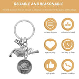 Key Rings Graduation Chain Backpack Charm Decorative Keyring Bag Keychain