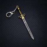 Bloodborne Sword Keychain Game Accessory Metal Key Ring Pendant