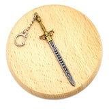 Bloodborne Sword Keychain Game Accessory Metal Key Ring Pendant