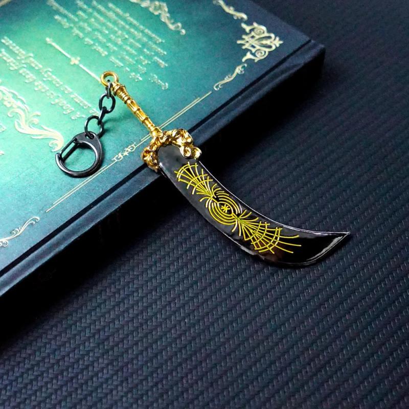 Radahn Keychain Starscourge Greatsword Key Chain Keyring Men Game Accessories