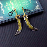 Radahn Keychain Starscourge Greatsword Key Chain Keyring Men Game Accessories
