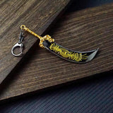 Radahn Keychain Starscourge Greatsword Key Chain Keyring Men Game Accessories