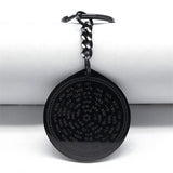 God Keychain Stainless Steel Jewish Star of David Key Ring
