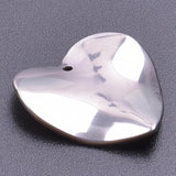 10PCS Stainless Steel Love Heart Charm Pendant DIY Jewelry Making