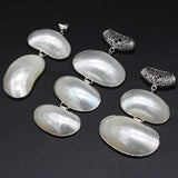 Shell Alloy Pendant for DIY Jewelry Making