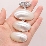 Shell Alloy Pendant for DIY Jewelry Making