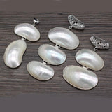 Shell Alloy Pendant for DIY Jewelry Making